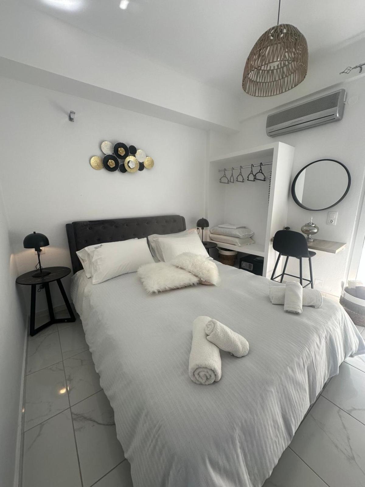 Stella & Eleni Suite With Shared Pool & Open View Kalamaki  Buitenkant foto